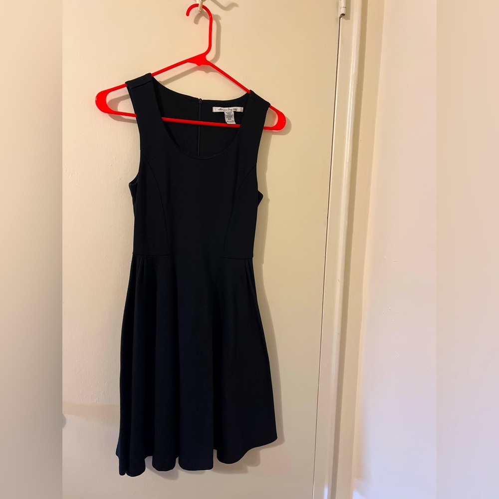 American Rag Solid Black Casual Dress